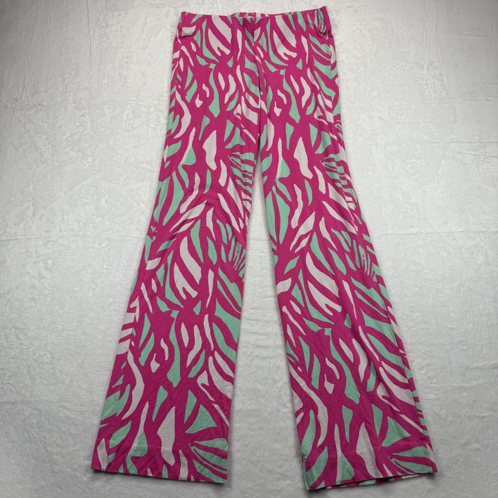 Lilly Pulitzer Papaya Playa‎ Georgia May Palazzo Lounge Pants XS